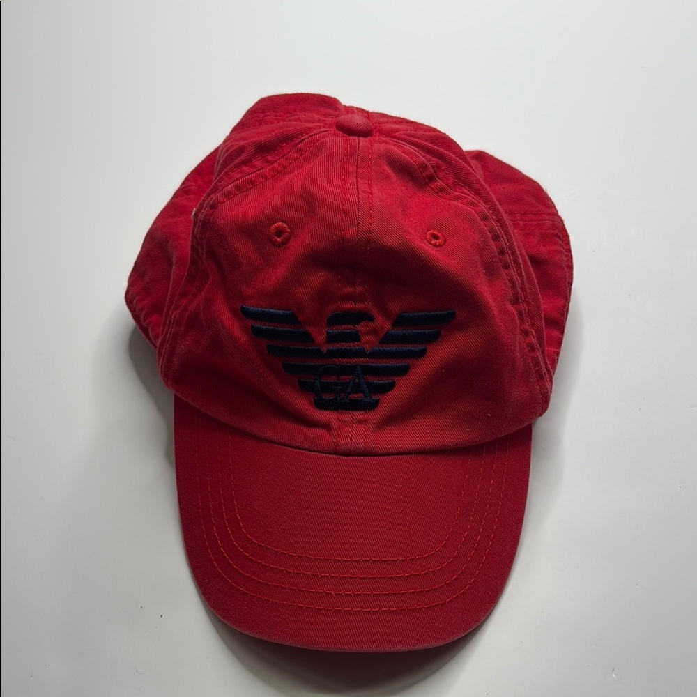 Armani Junior Red Cap